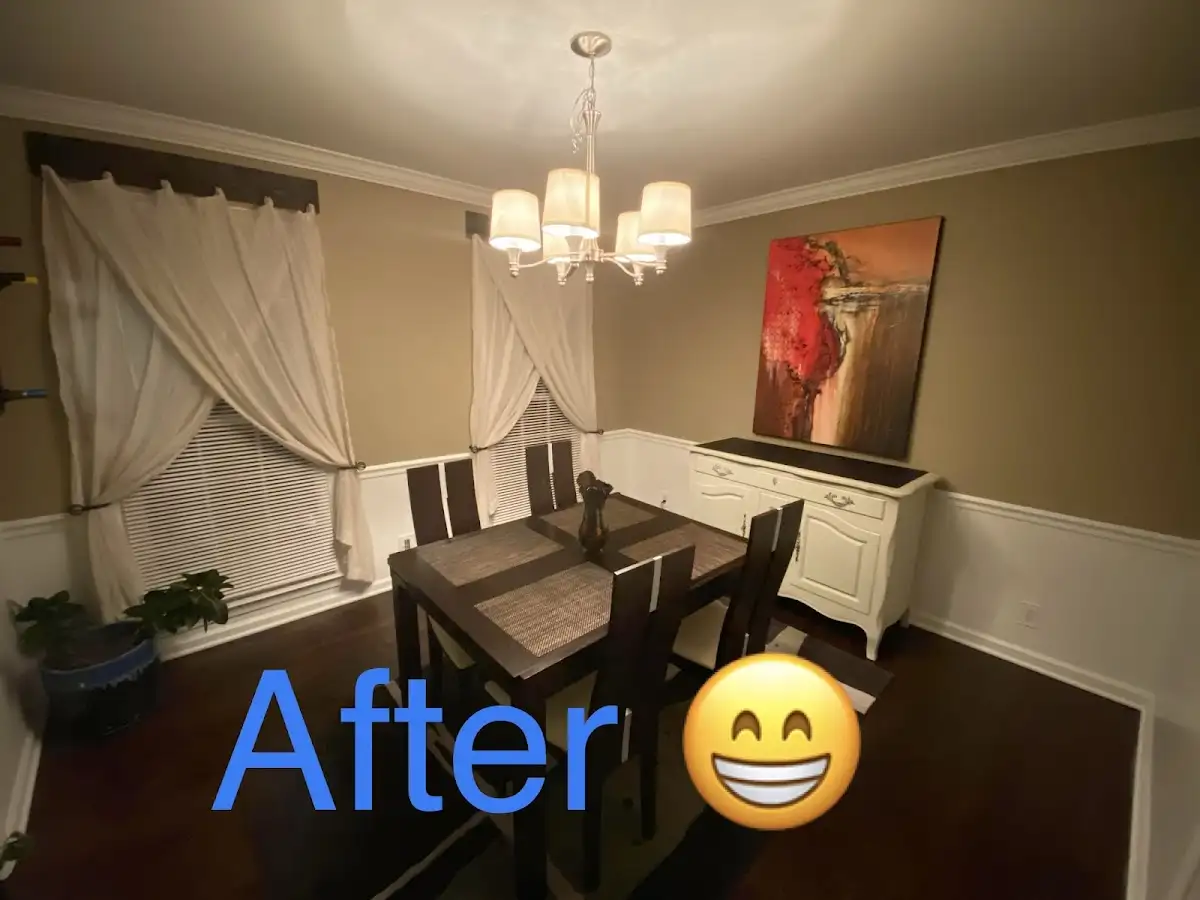 Professional dining room restoration after water damage in Roosevelt